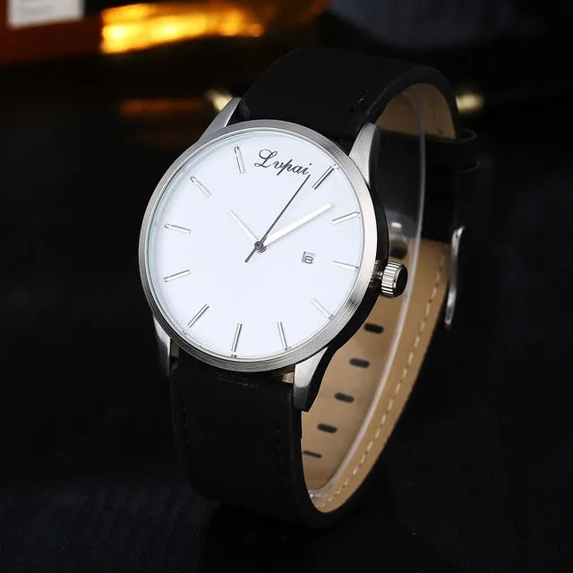 2017 New Lvpai Brand Leather Watch Men Fashion Luxury Women Dress Sport Wristwatch Ladies Dress Business Quartz Watch LP031