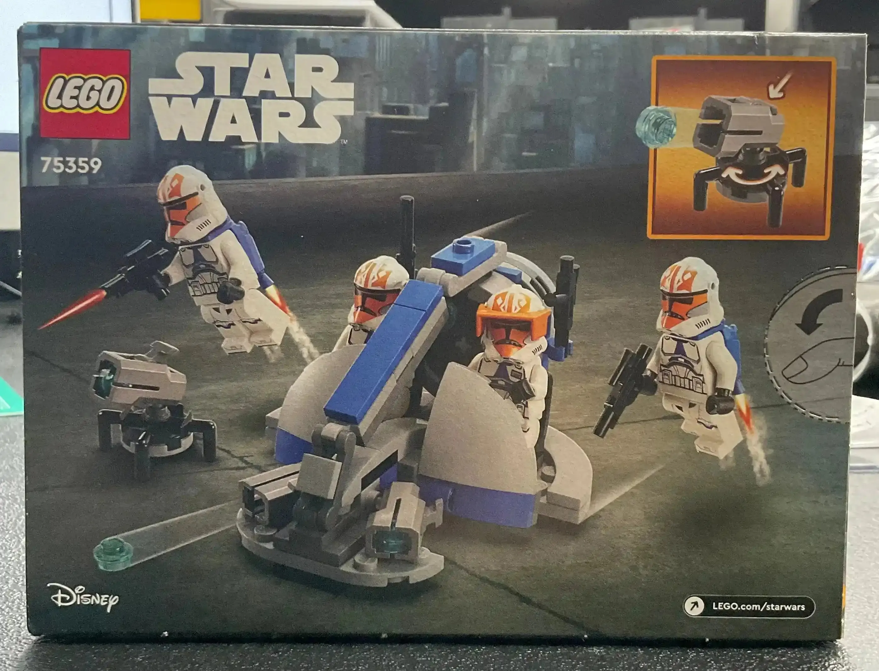 332nd Ahsoka's Clone Trooper Battle Pack, 75359