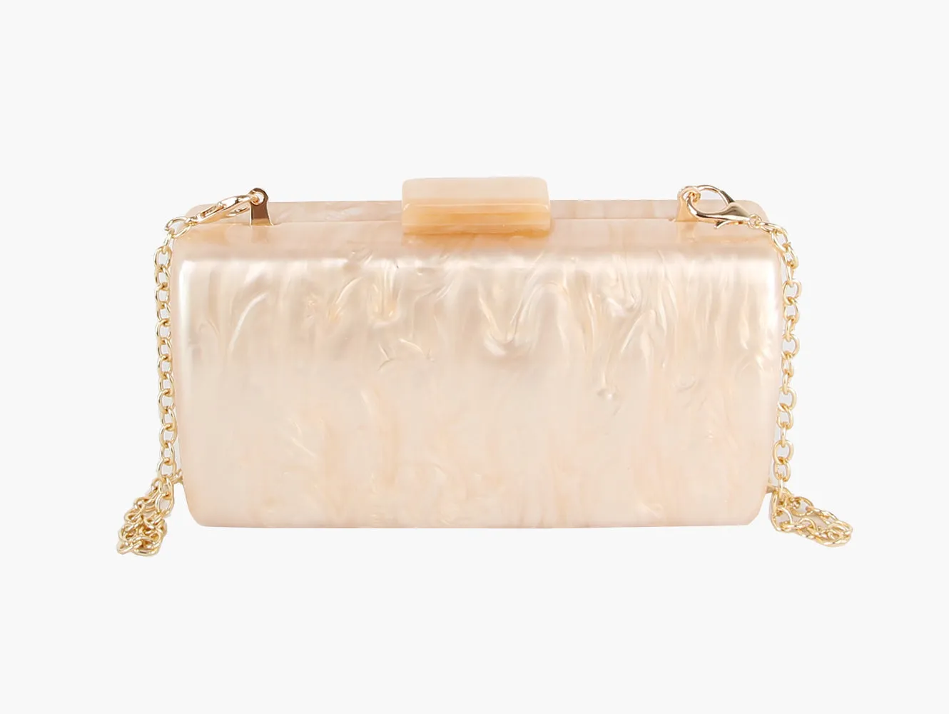 Acrylic Women Shell Crossbody Purse Bag