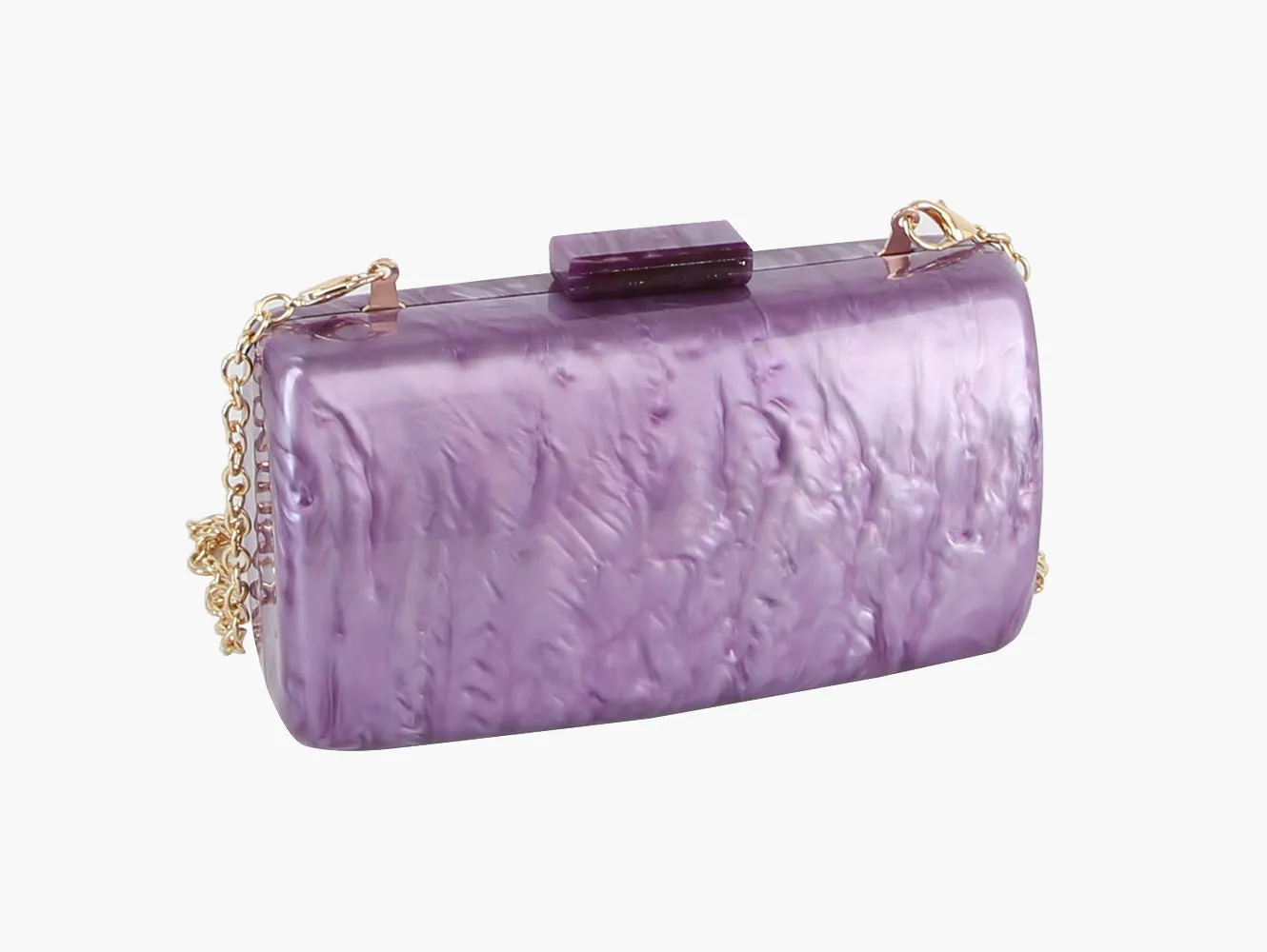 Acrylic Women Shell Crossbody Purse Bag