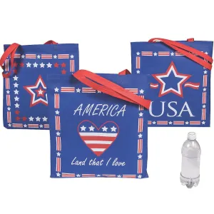 Americana Large Tote Bags (3 Pack)