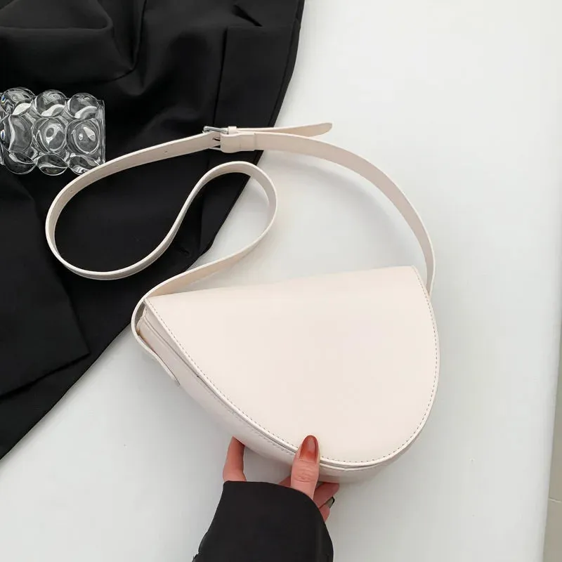 Amozae-5 Colors Women'S Bag Ins Fashion Shulder Bag For Women Luxury Design Ladies Female Bag Saddle Bag