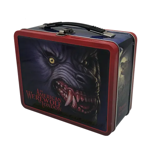 An American Werewolf In London Tin Tote Lunch Box