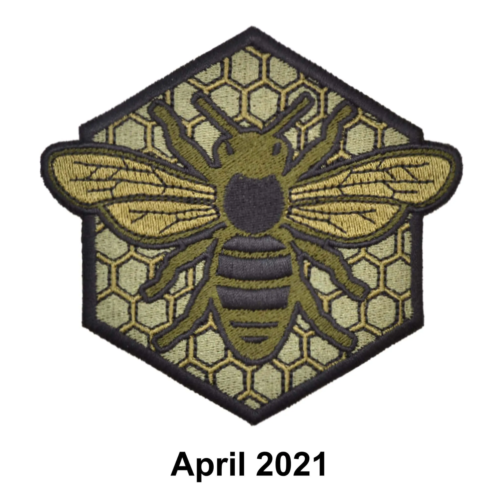 April 2021 Patch of the Month - Tactical Bee