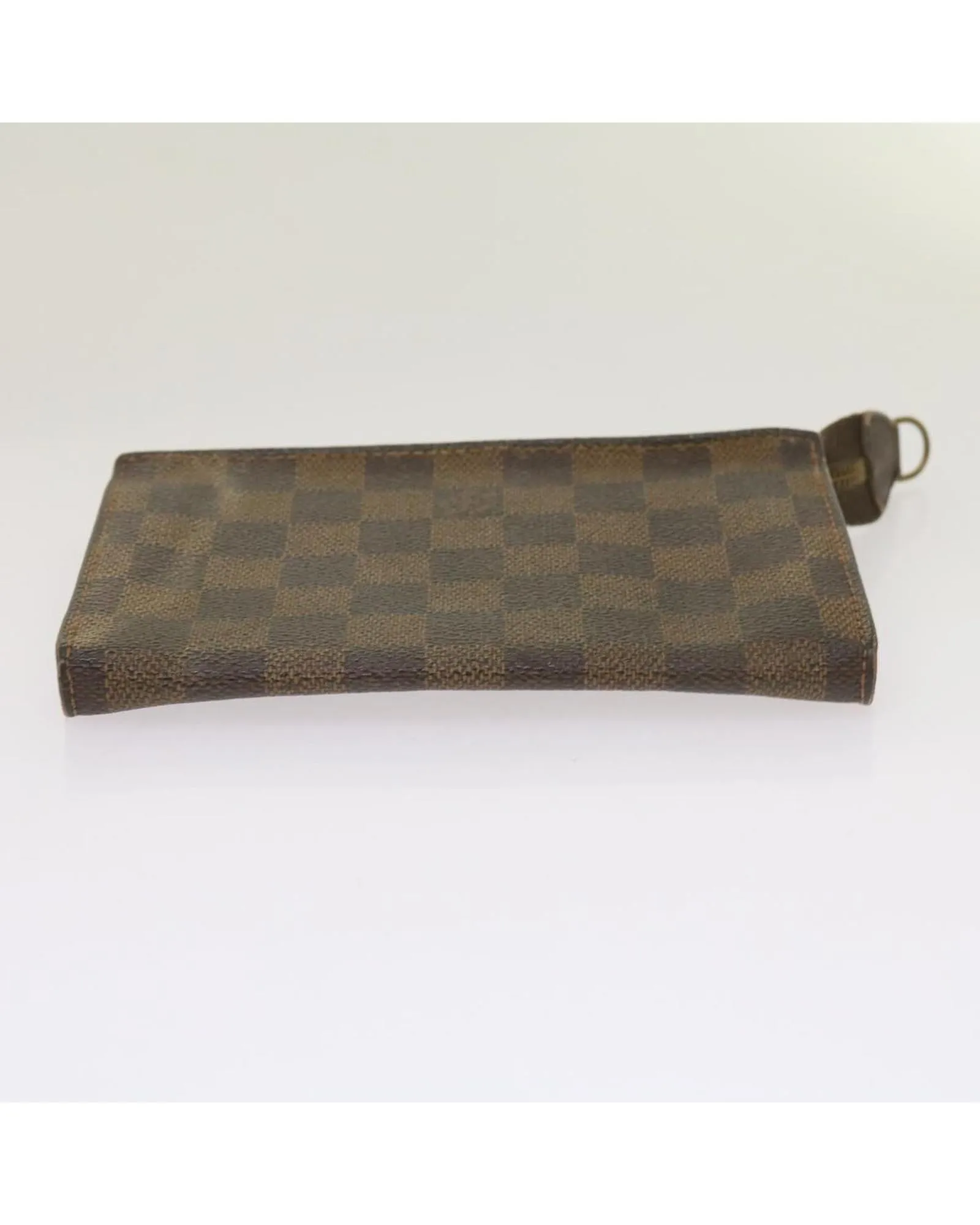 Authentic Damier Ebene Marais Pouch with LV Logo