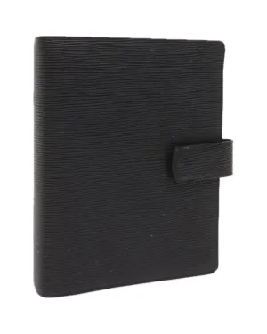 Authentic Epi Agenda GM Day Planner Cover in Black Leather