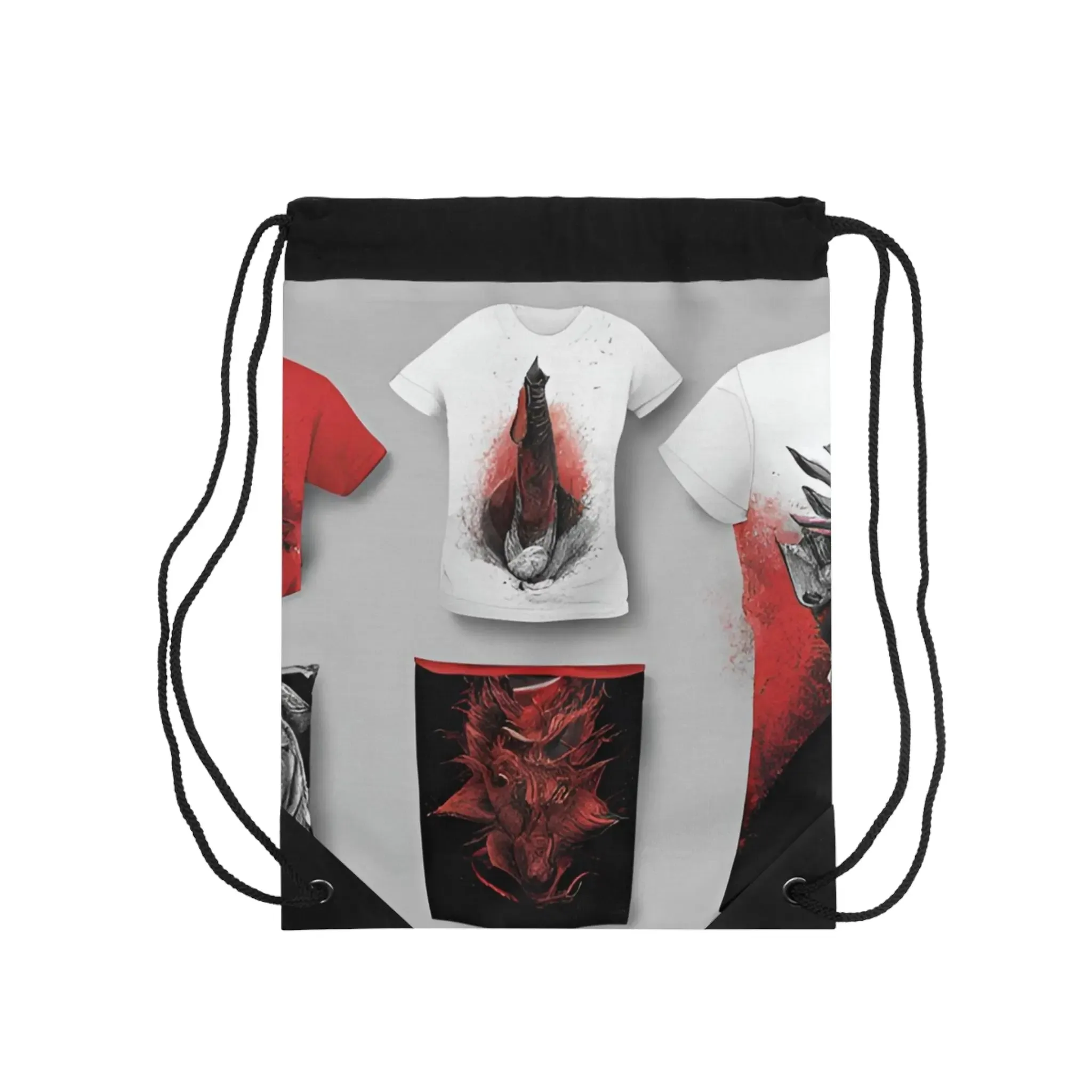 Bag Graphic Art Drawstring