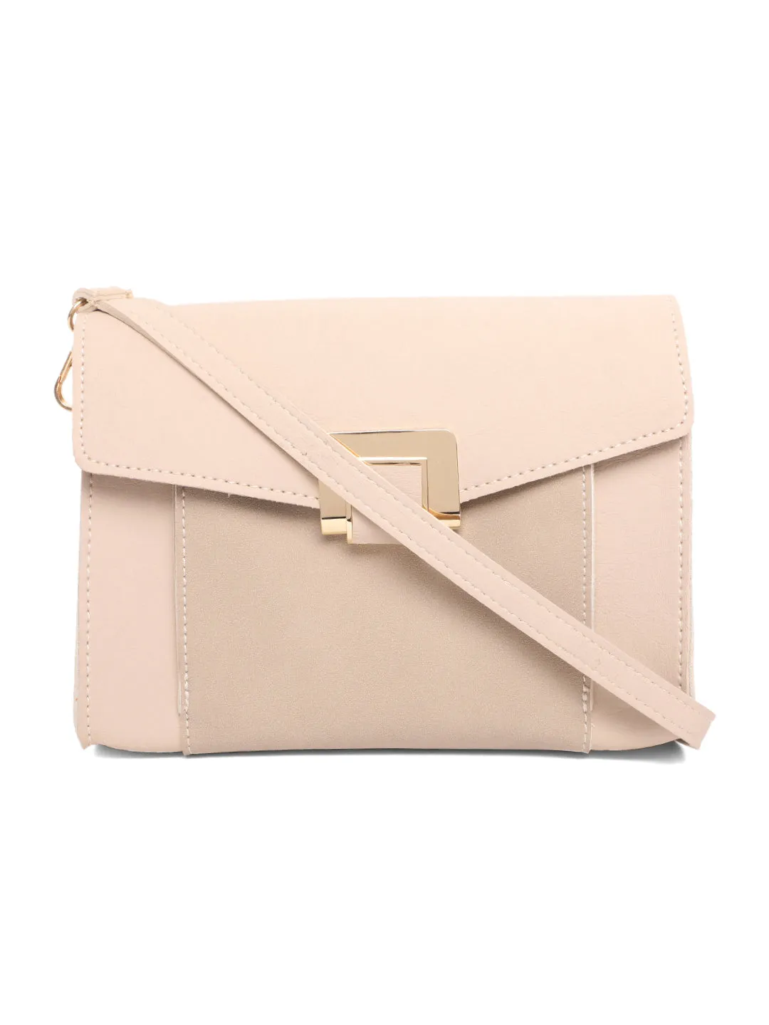 Beige Color Sling Bag