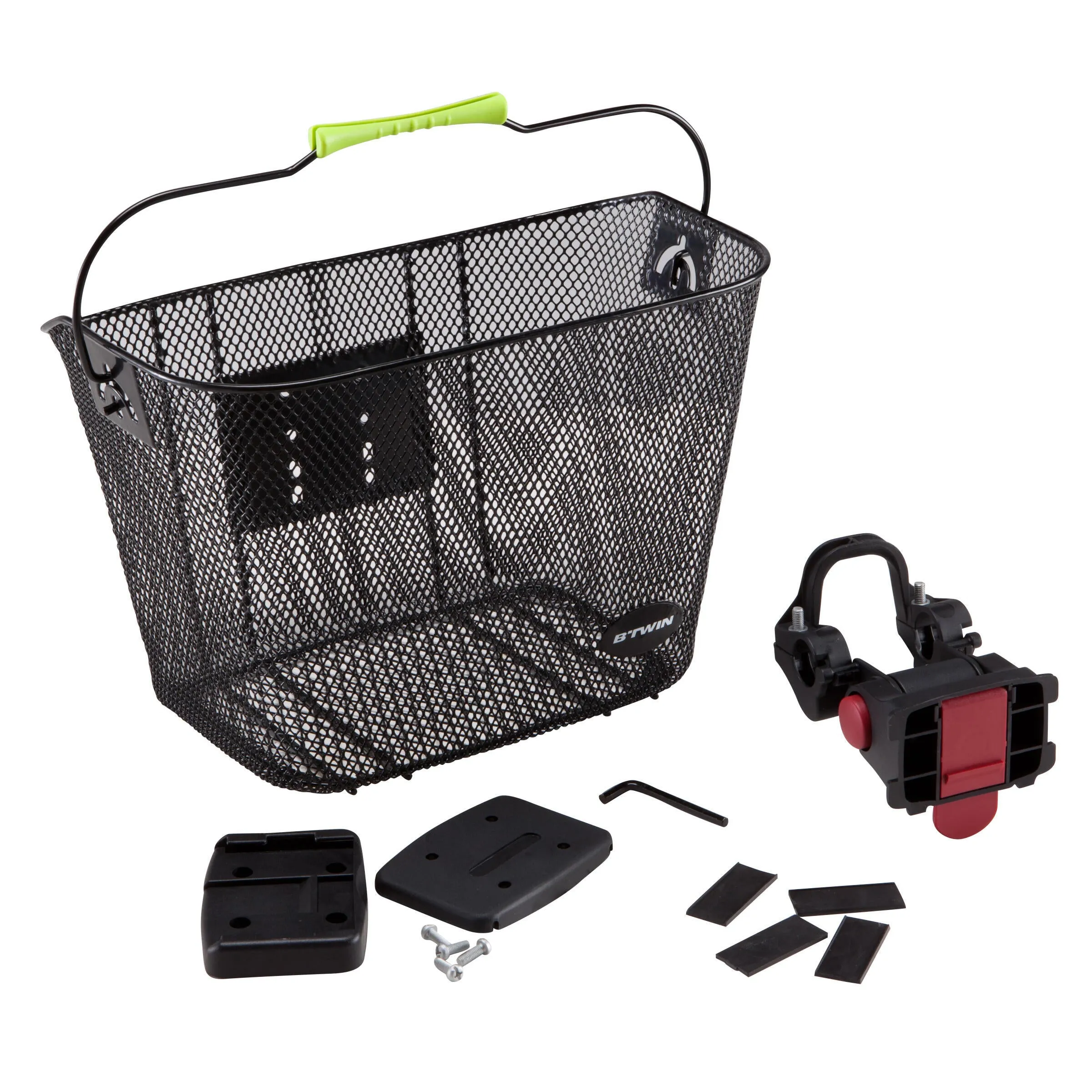 Bike basket 12 l black 500 Elops