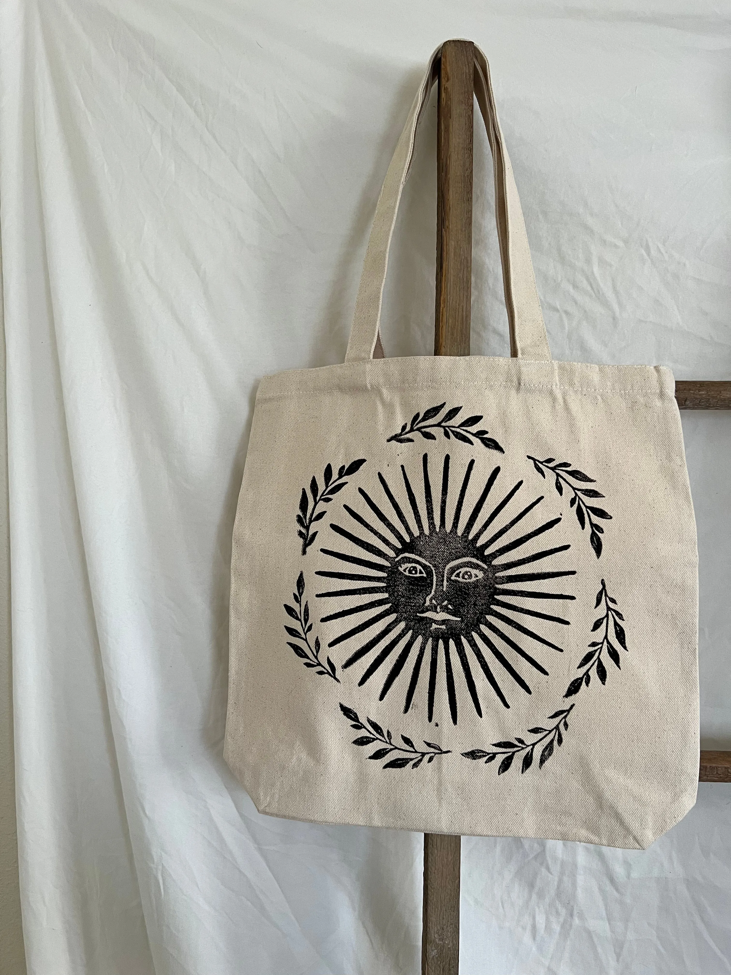 Block Printed Totes