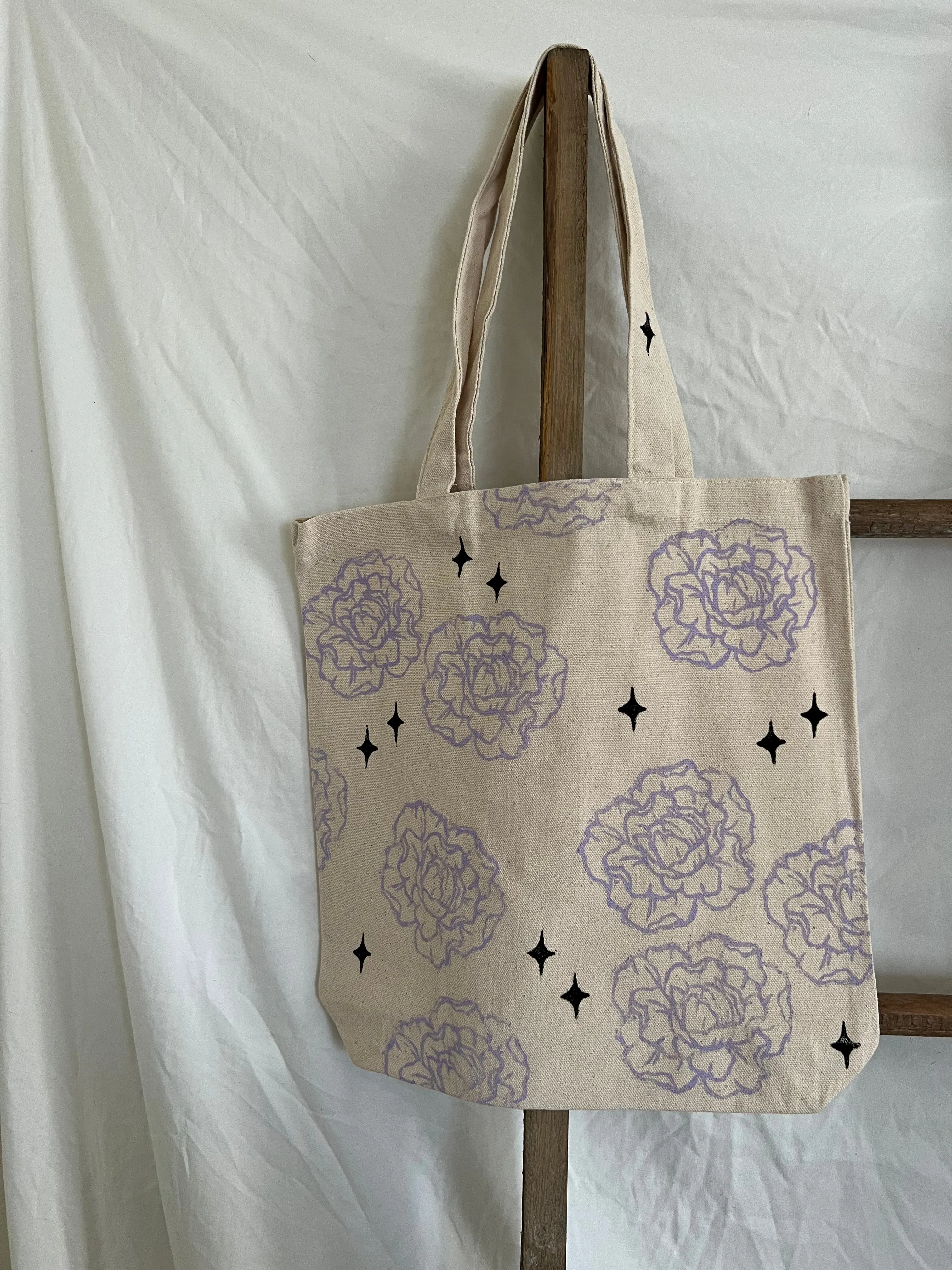 Block Printed Totes