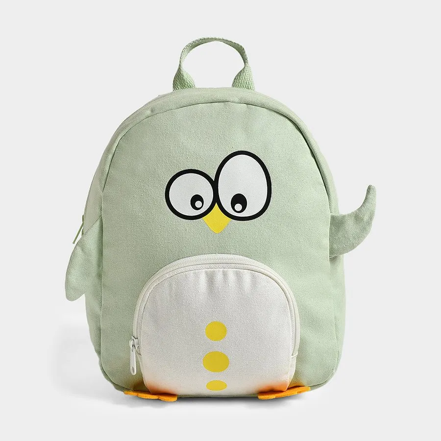 Bloom Green Woven Backpack for Kids