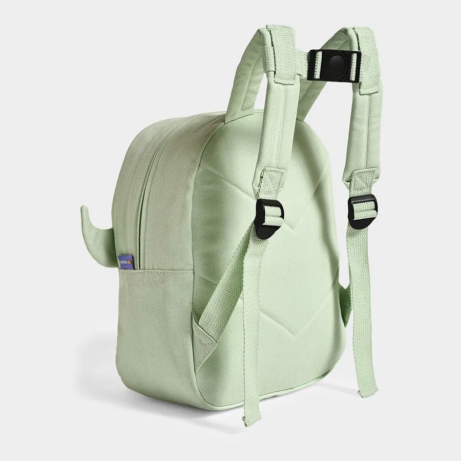 Bloom Green Woven Backpack for Kids