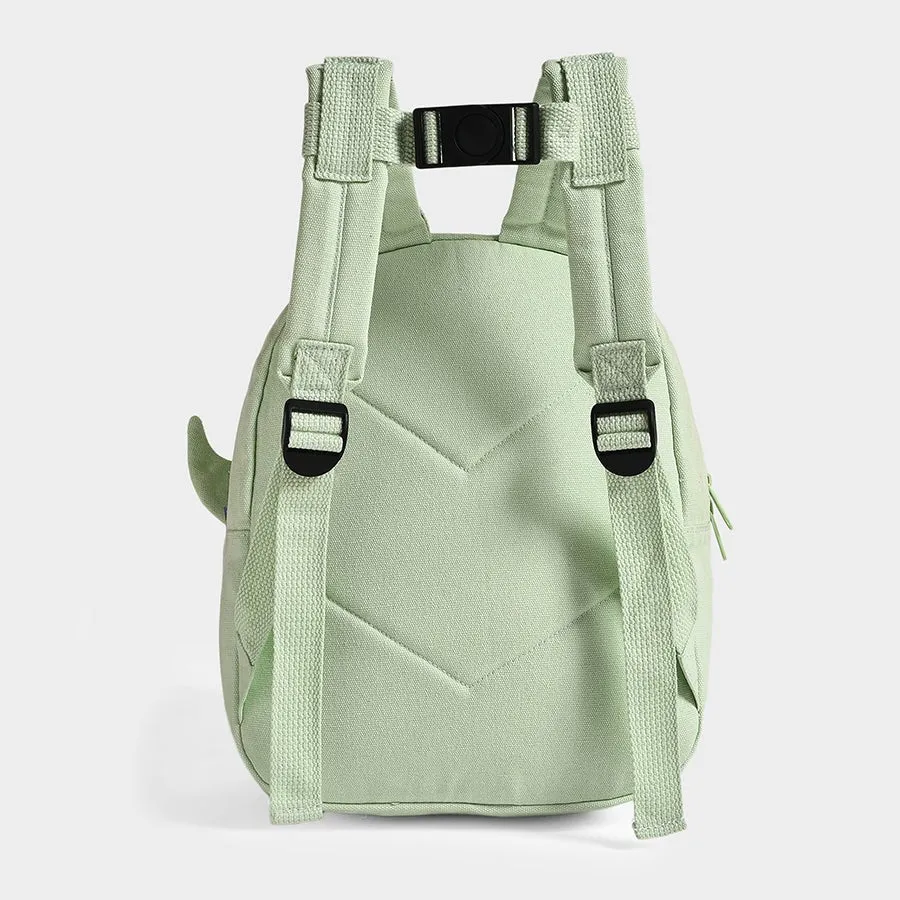 Bloom Green Woven Backpack for Kids