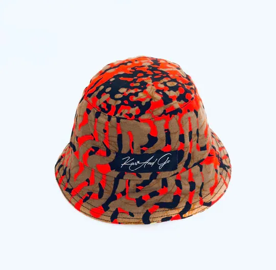 Bucket Hat, Reversible: Aisha and Makossa