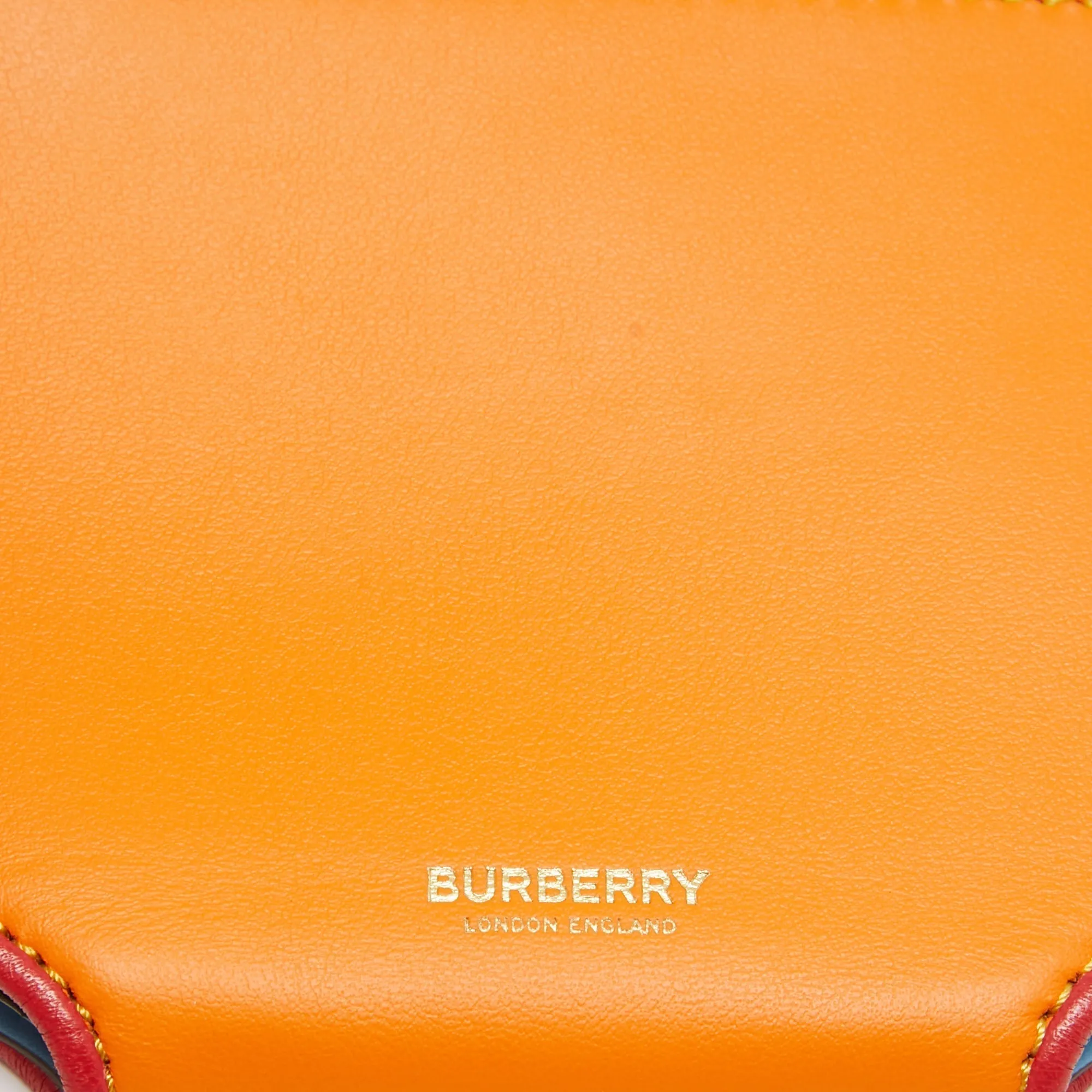 BURBERRY Multicolor Leather Olympia Bifold Wallet