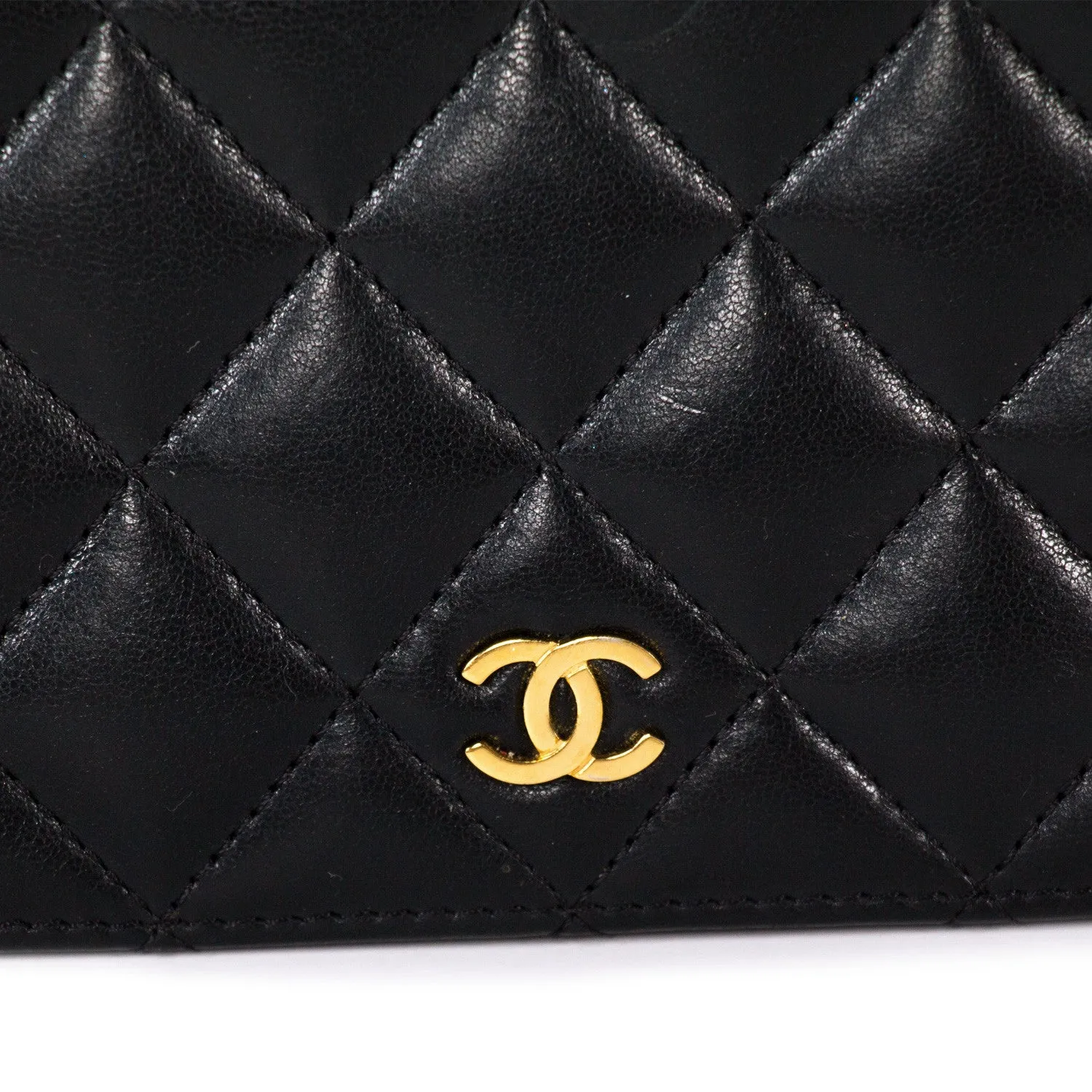 Chanel Quilted CC Long Flap Wallet