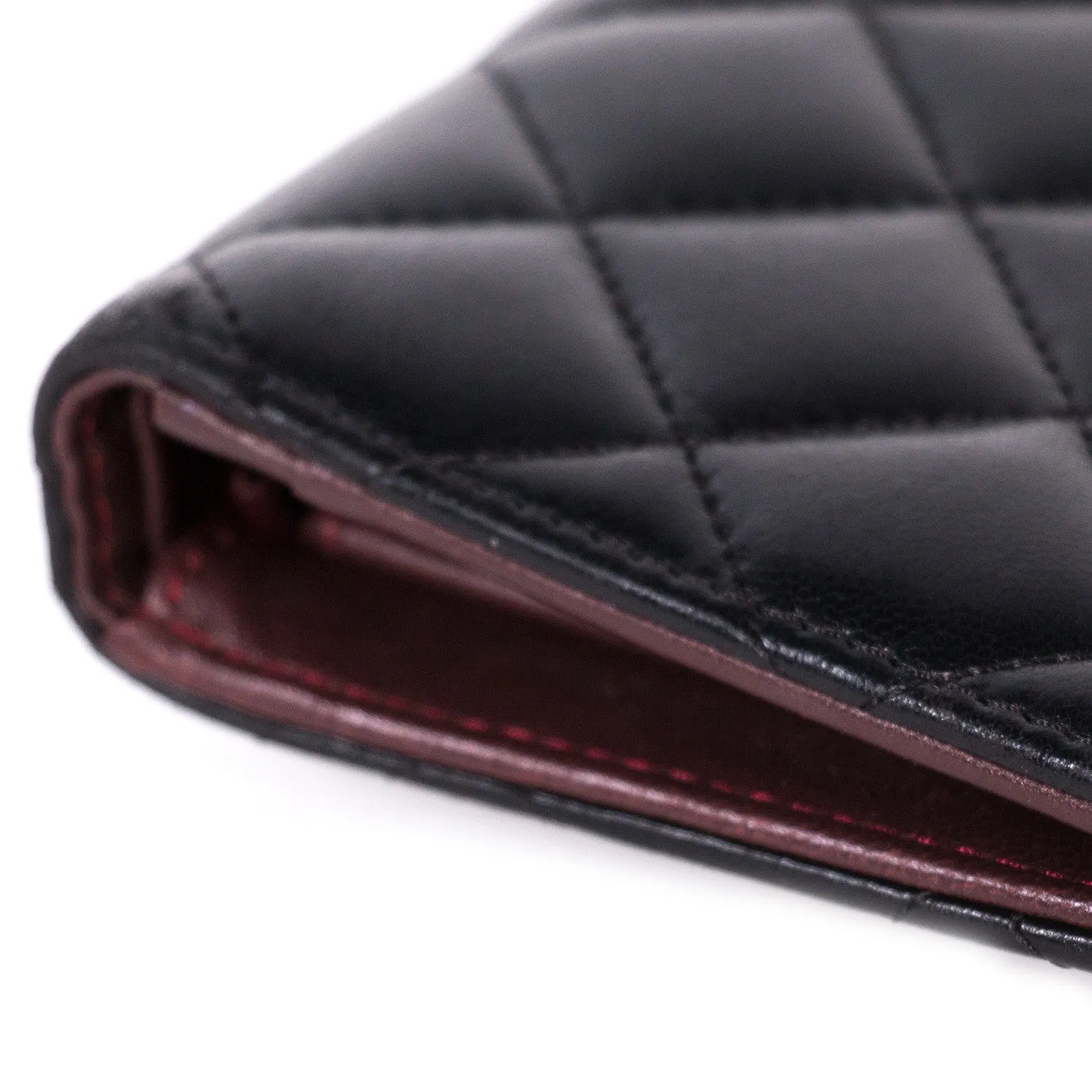 Chanel Quilted CC Long Flap Wallet