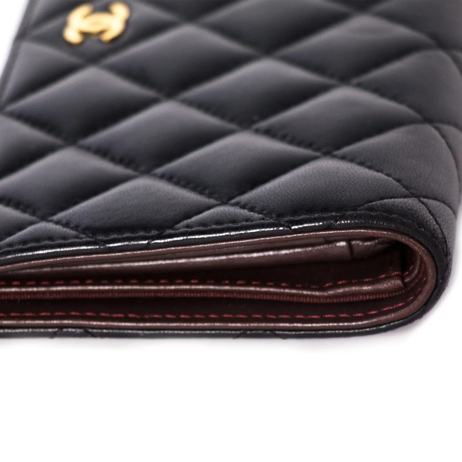 Chanel Quilted CC Long Flap Wallet