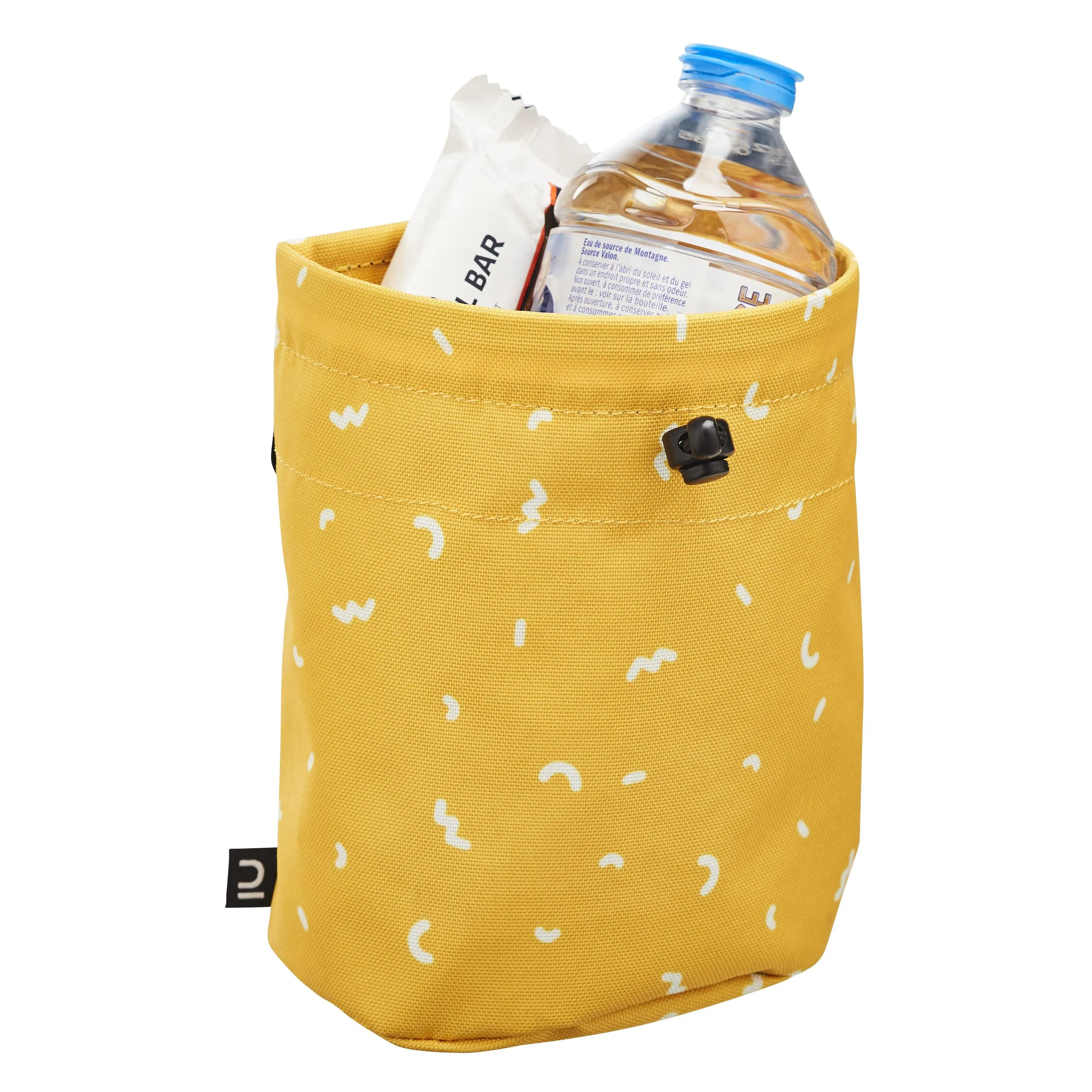 Children's yellow handlebar bike bag Btwin