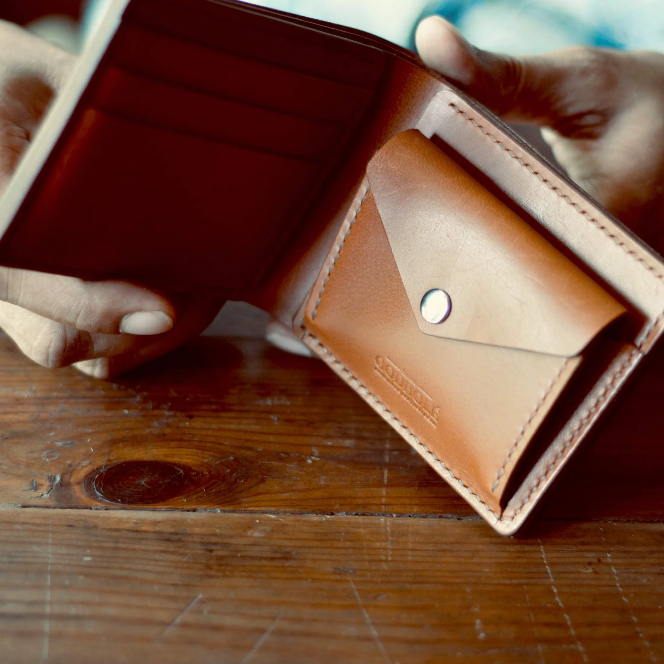 Coin Pocket Wallet No. 2 - Chestnut