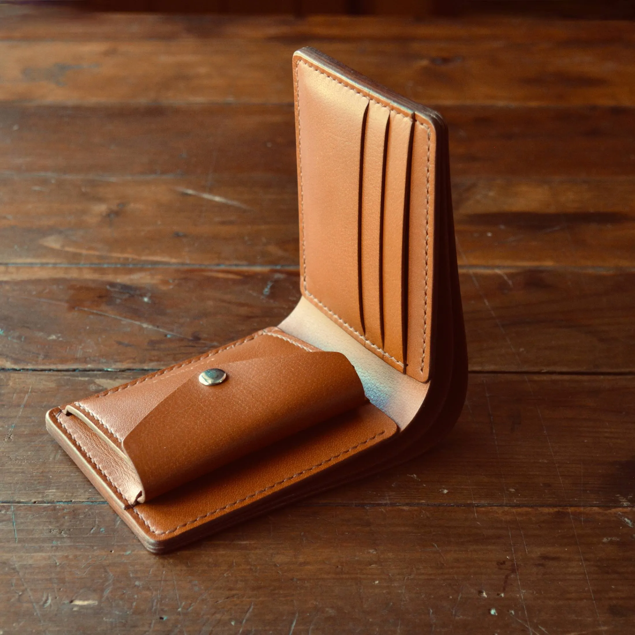 Coin Pocket Wallet No. 2 - Chestnut