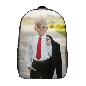 Custom Photo School Backpack, Back To School Gifts for kids, Picture Backpacks