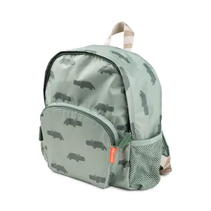 Done by Deer, Croco Kids Backpack, Green