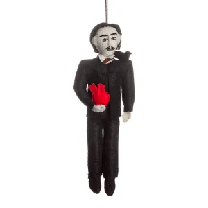 Edgar Allen Poe Ornament