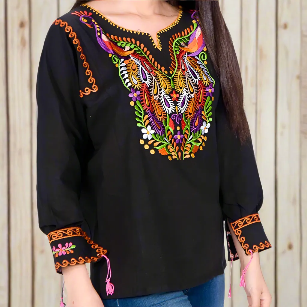 Embroidered Blouse NA-TM-77531