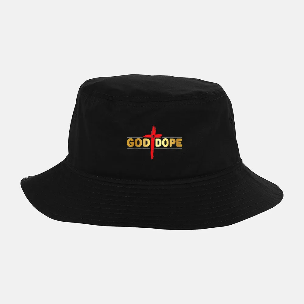 God Is Dope Christian Faith Believer Idea Bucket Hat