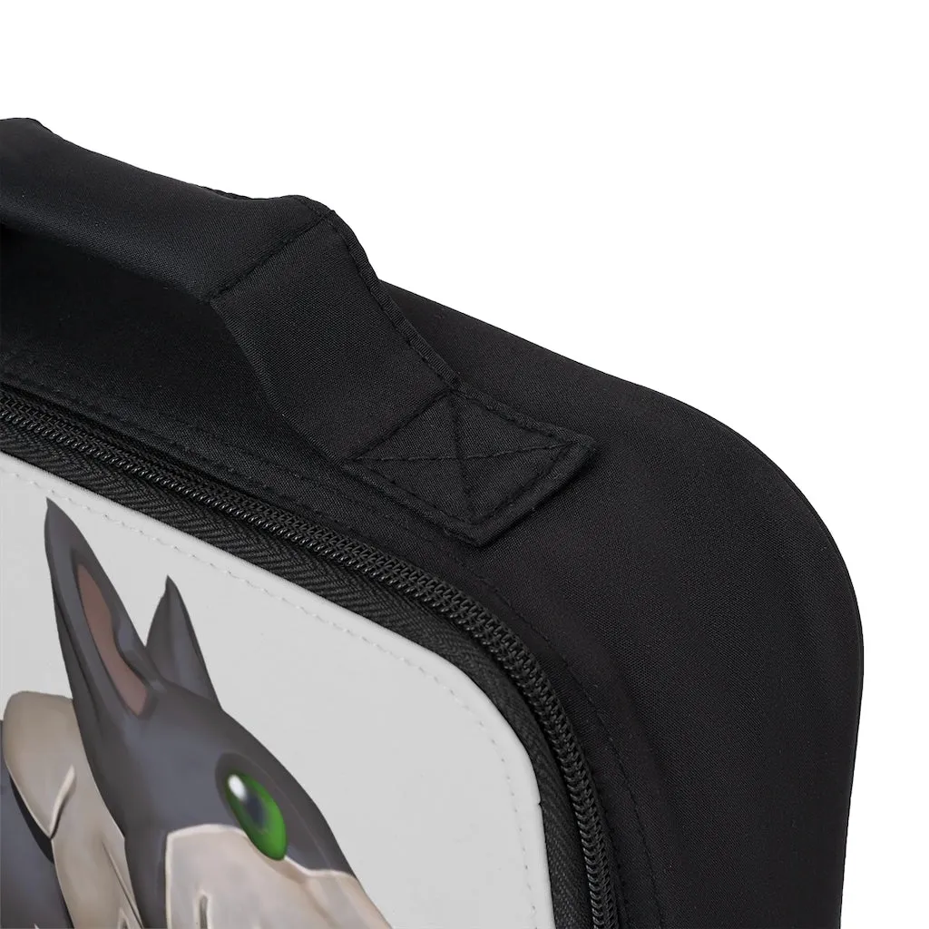 Grey Dog Lunch Bag