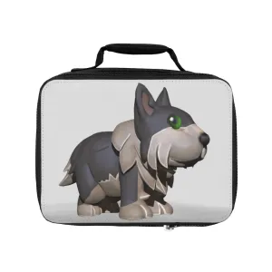 Grey Dog Lunch Bag