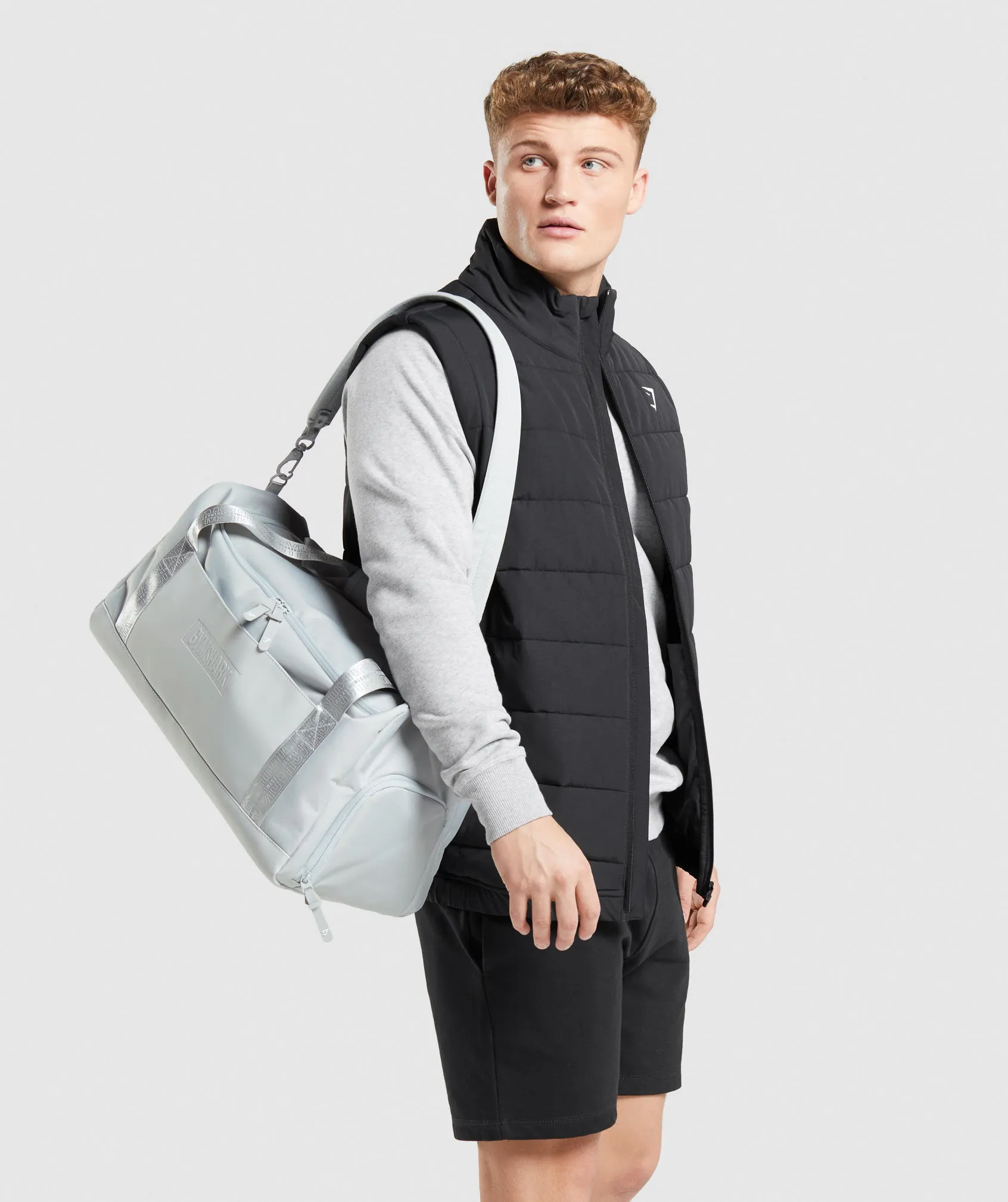 Gymshark Small Everyday Holdall - Light Grey