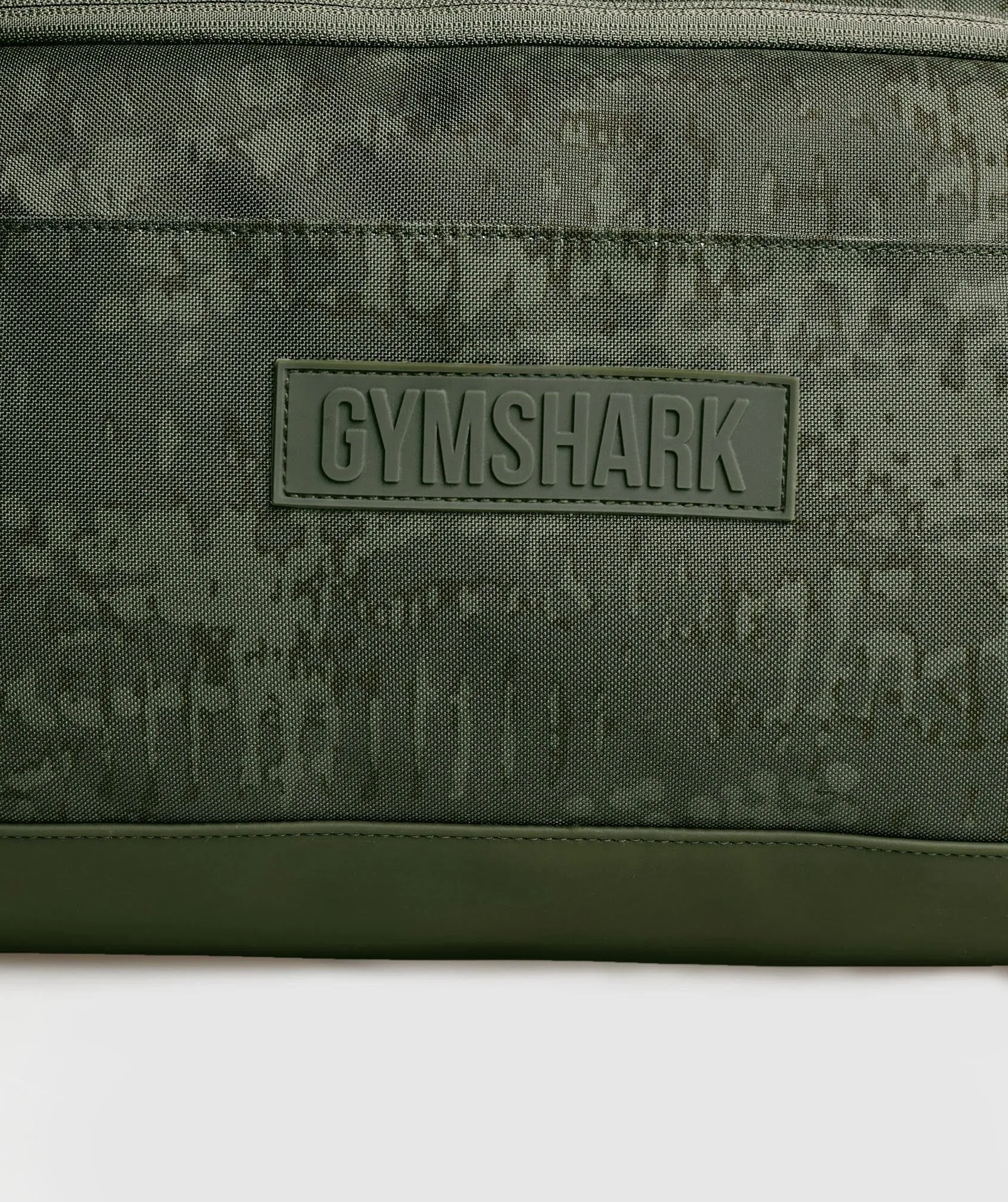 Gymshark Small Everyday Print Holdall - Winter Olive