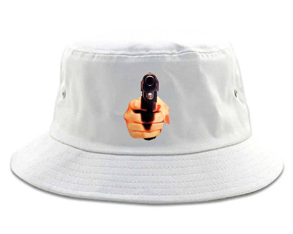 Hand Gun Women Girls Sexy Bucket Hat