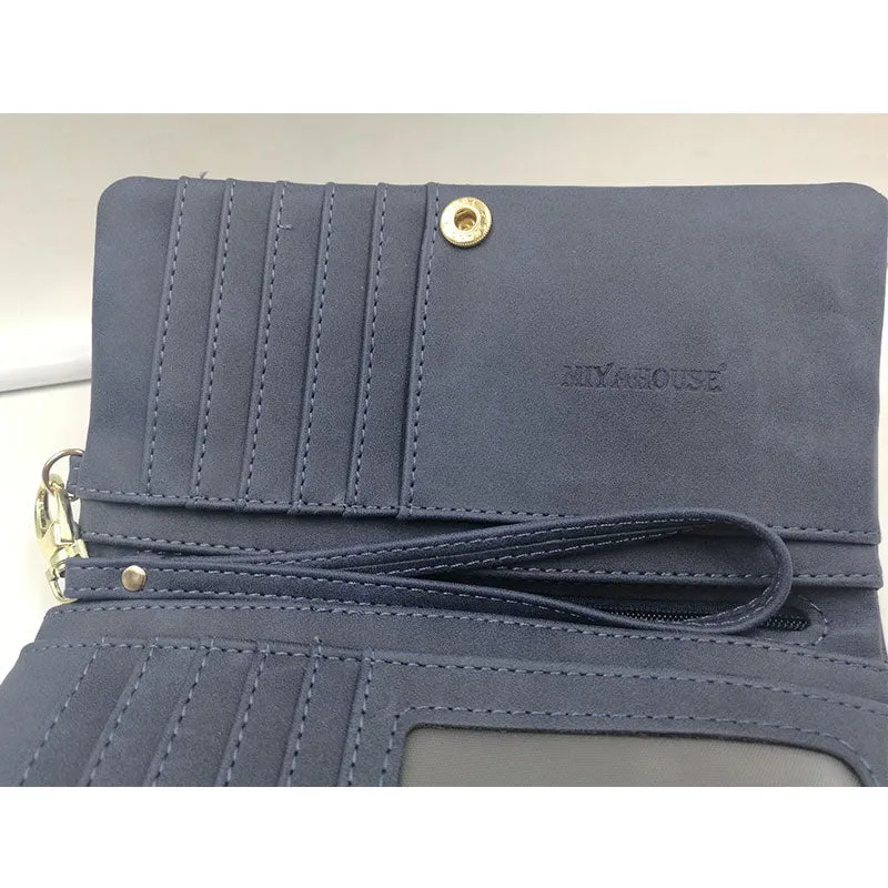 High Capacity Long Dull Polish PU Leather