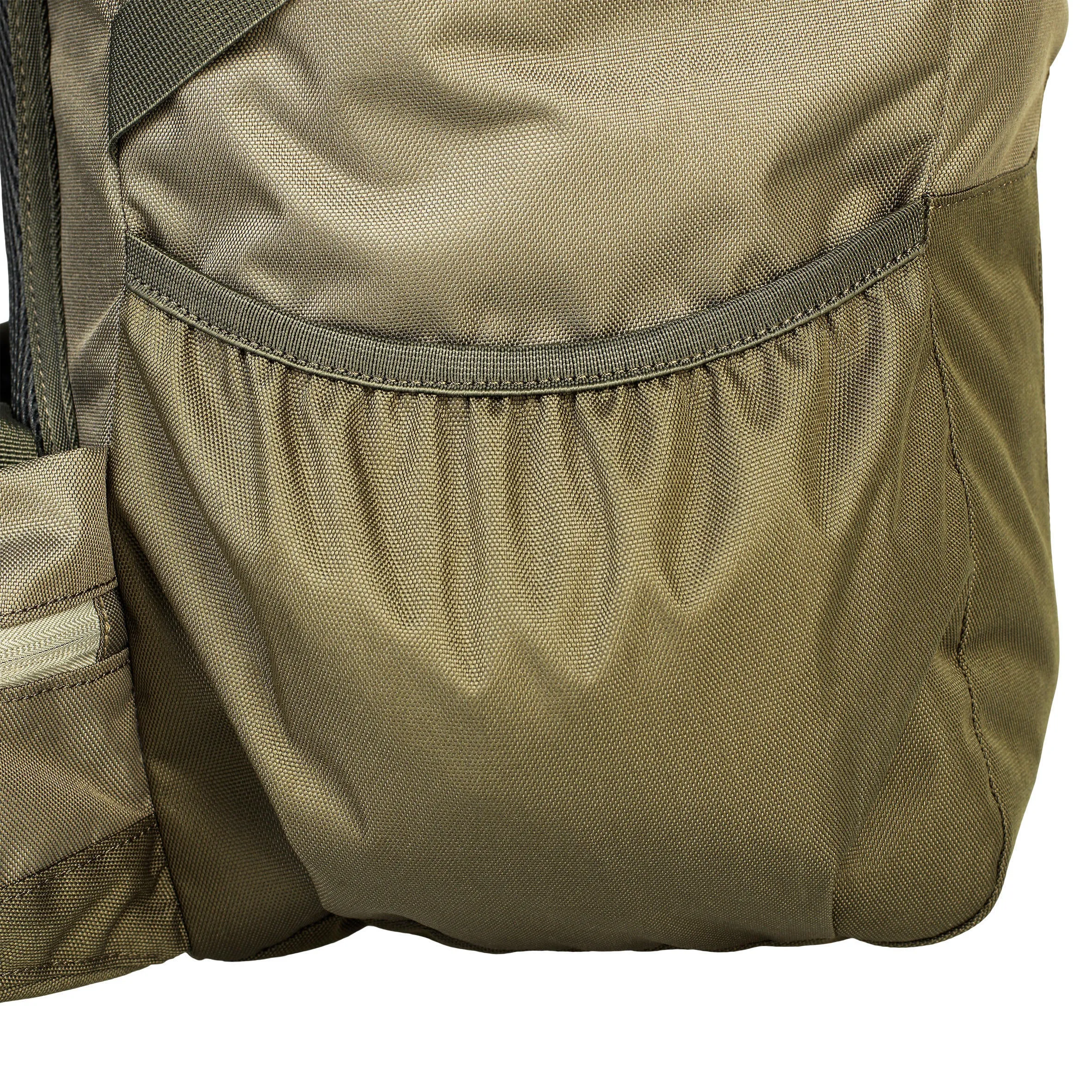 Hunting backpack Solognac 50 l, khaki green/dark khaki