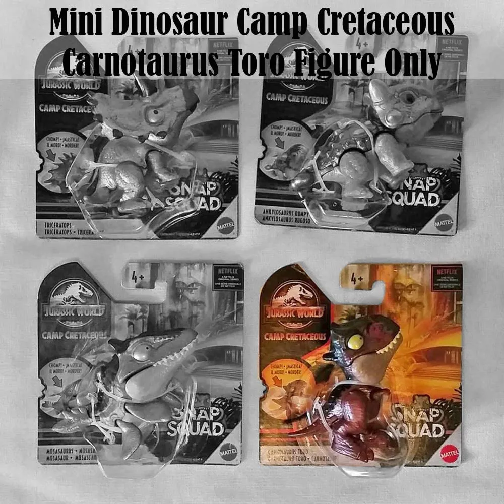 Jurassic World Camp Cretaceous Snap Squad Carnotaurus Toro Figure