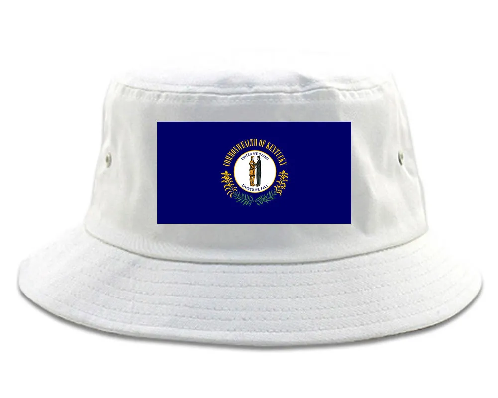 Kentucky State Flag KY Chest Mens Bucket Hat