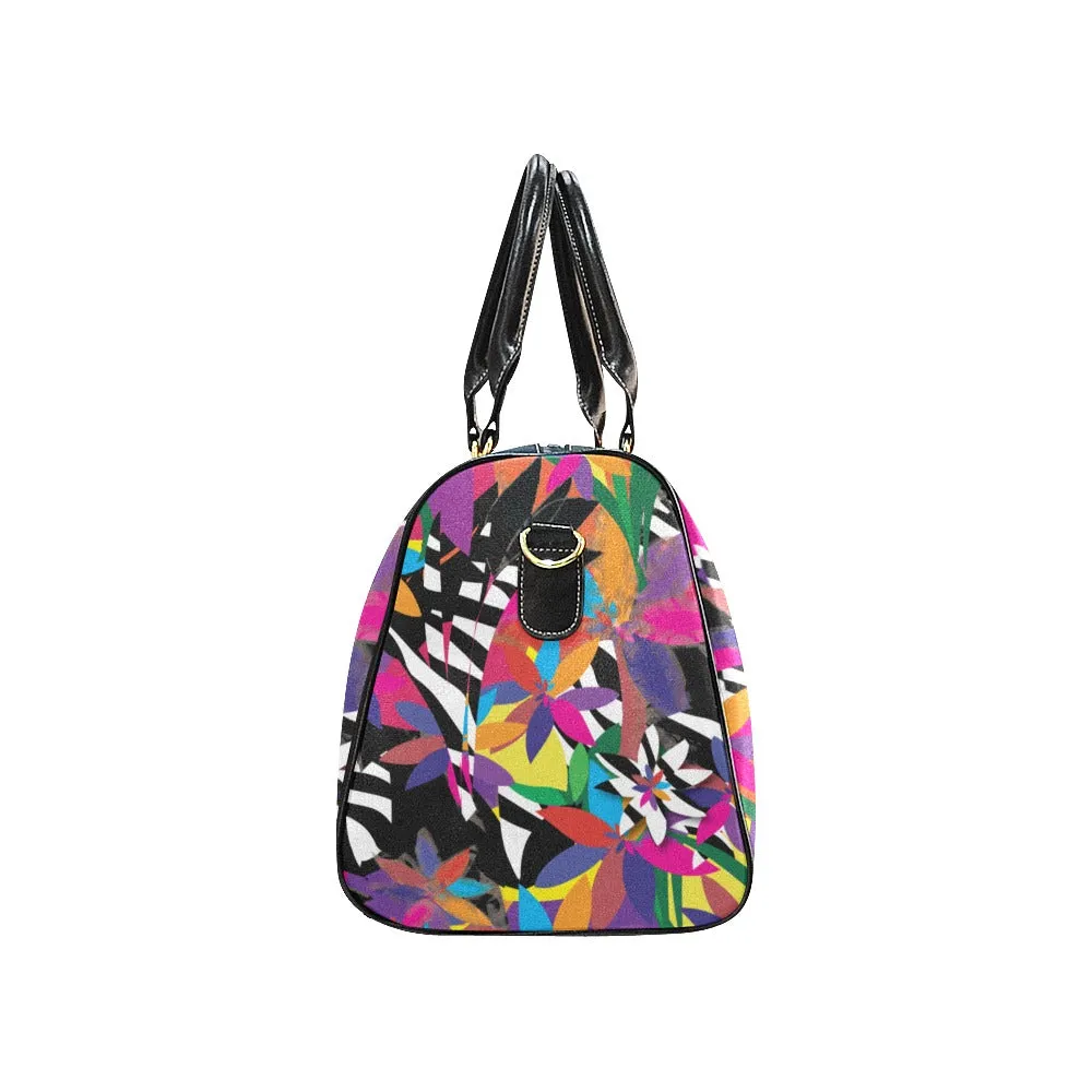 La Fleur Zebra Duffle New Waterproof Travel Bag