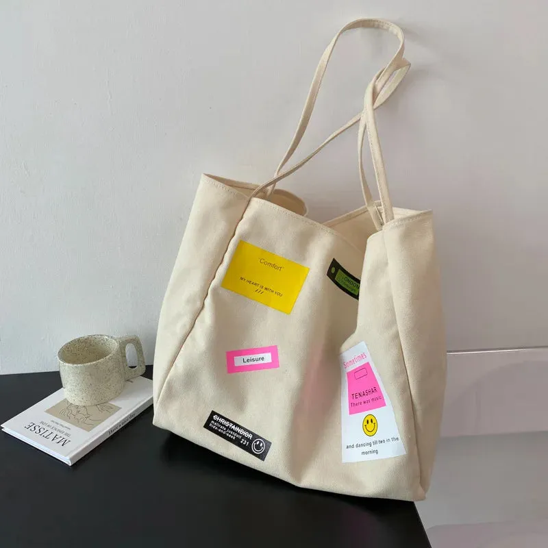 Large Canvas Totes