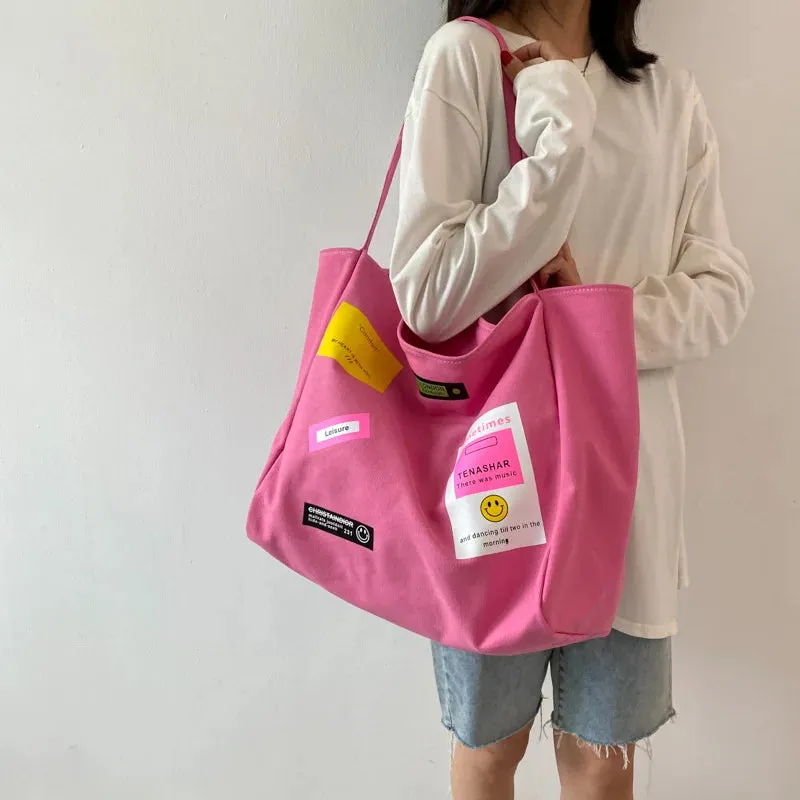 Large Canvas Totes