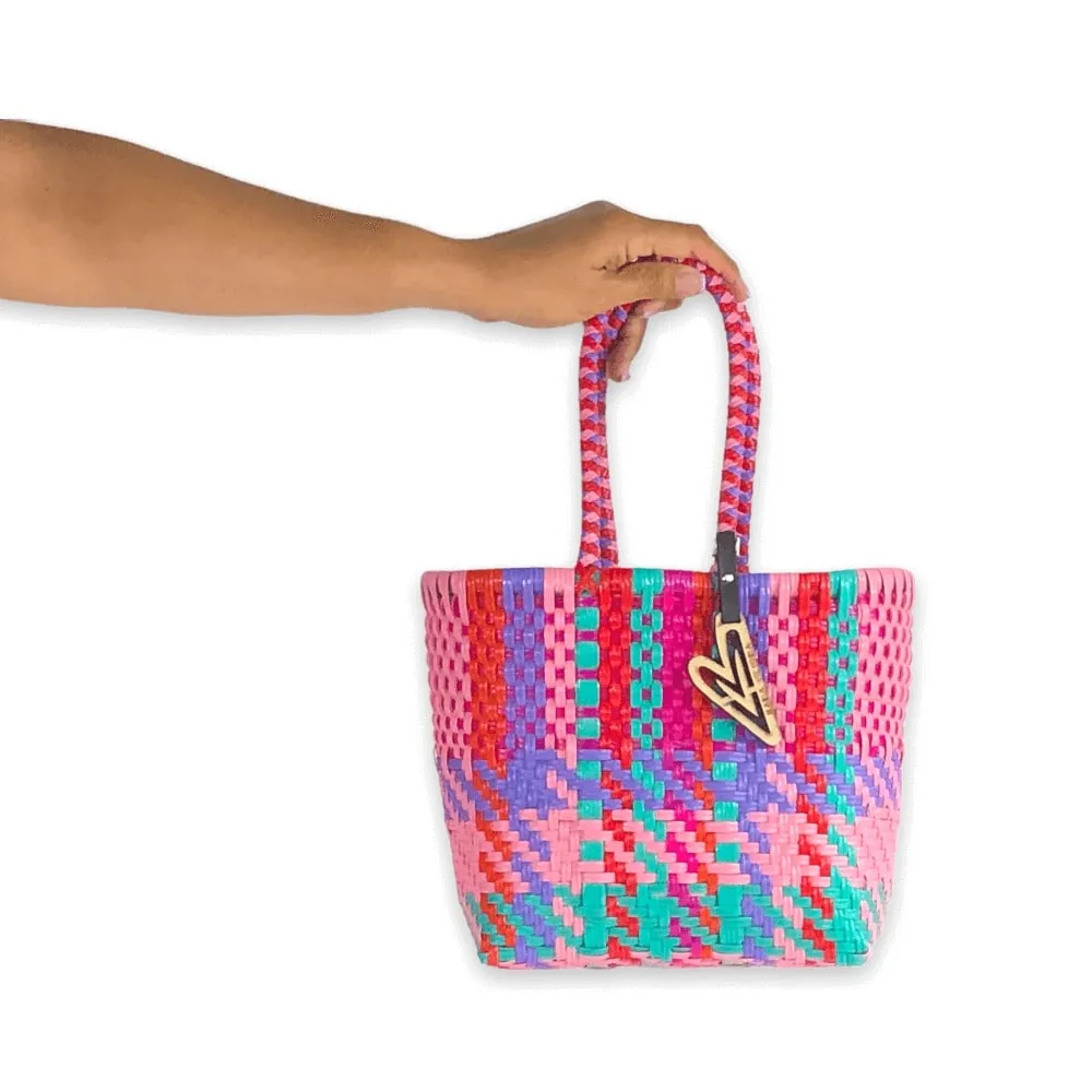 Maria Victoria | Finch Totes | Upcycled, Handwoven, Multicolor Tote