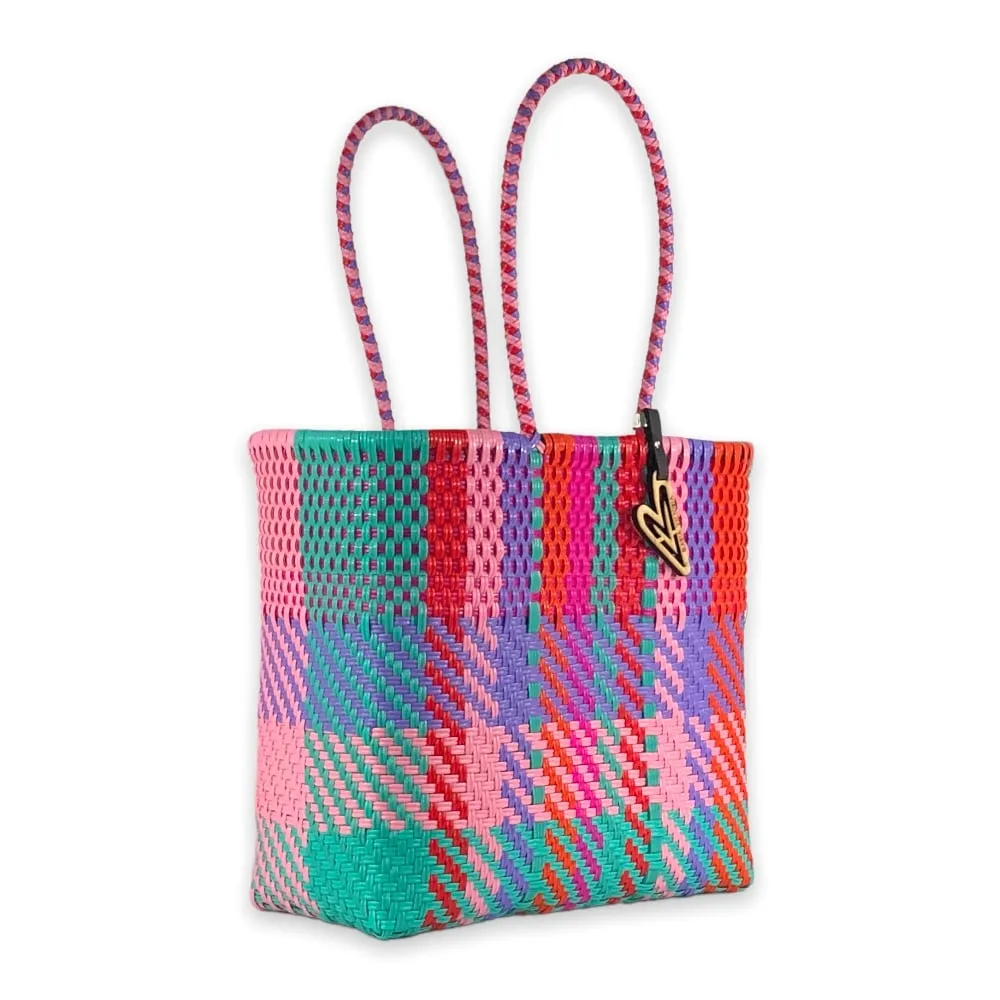 Maria Victoria | Finch Totes | Upcycled, Handwoven, Multicolor Tote