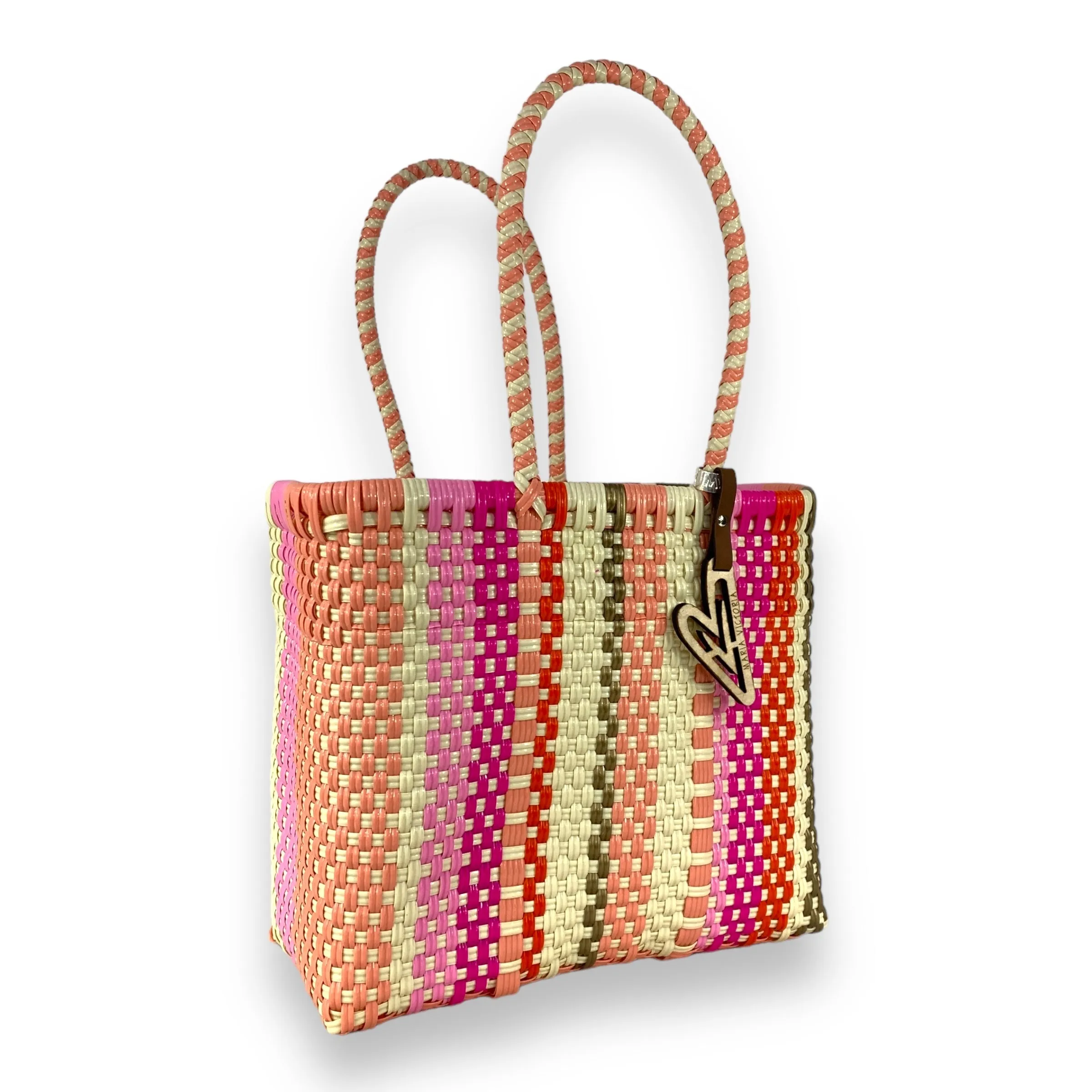 Maria Victoria | Stunning Tote | Upcycled, Handwoven, Multicolor Tote