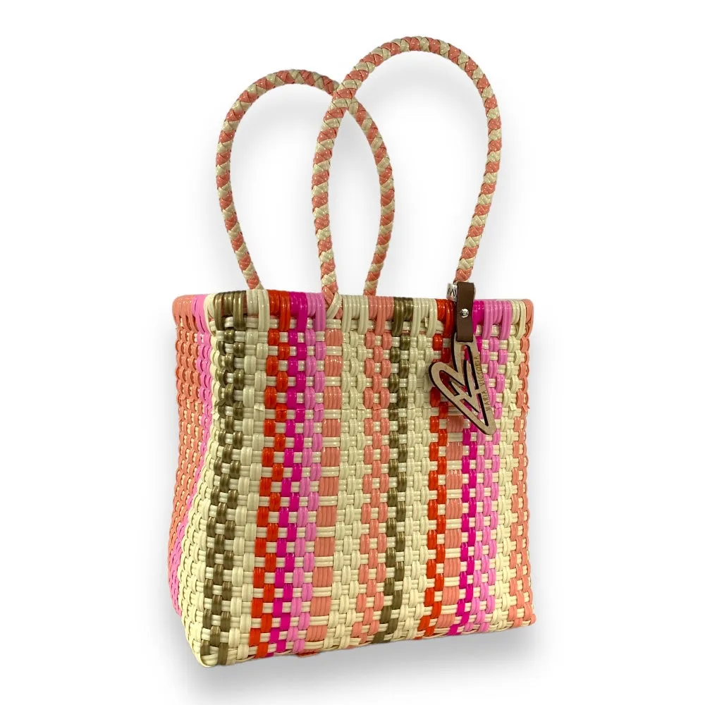 Maria Victoria | Stunning Tote | Upcycled, Handwoven, Multicolor Tote