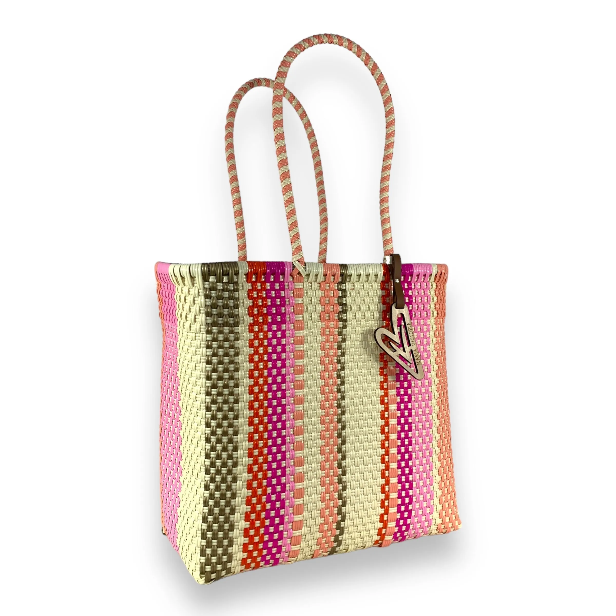 Maria Victoria | Stunning Tote | Upcycled, Handwoven, Multicolor Tote