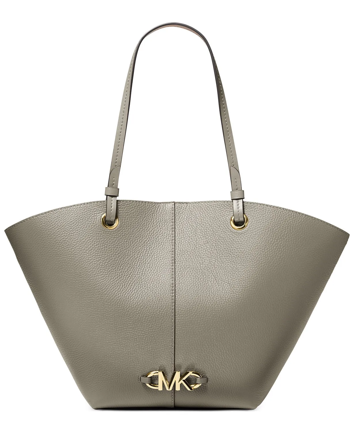 Michael Kors Izzy Medium Leather Fan Tote