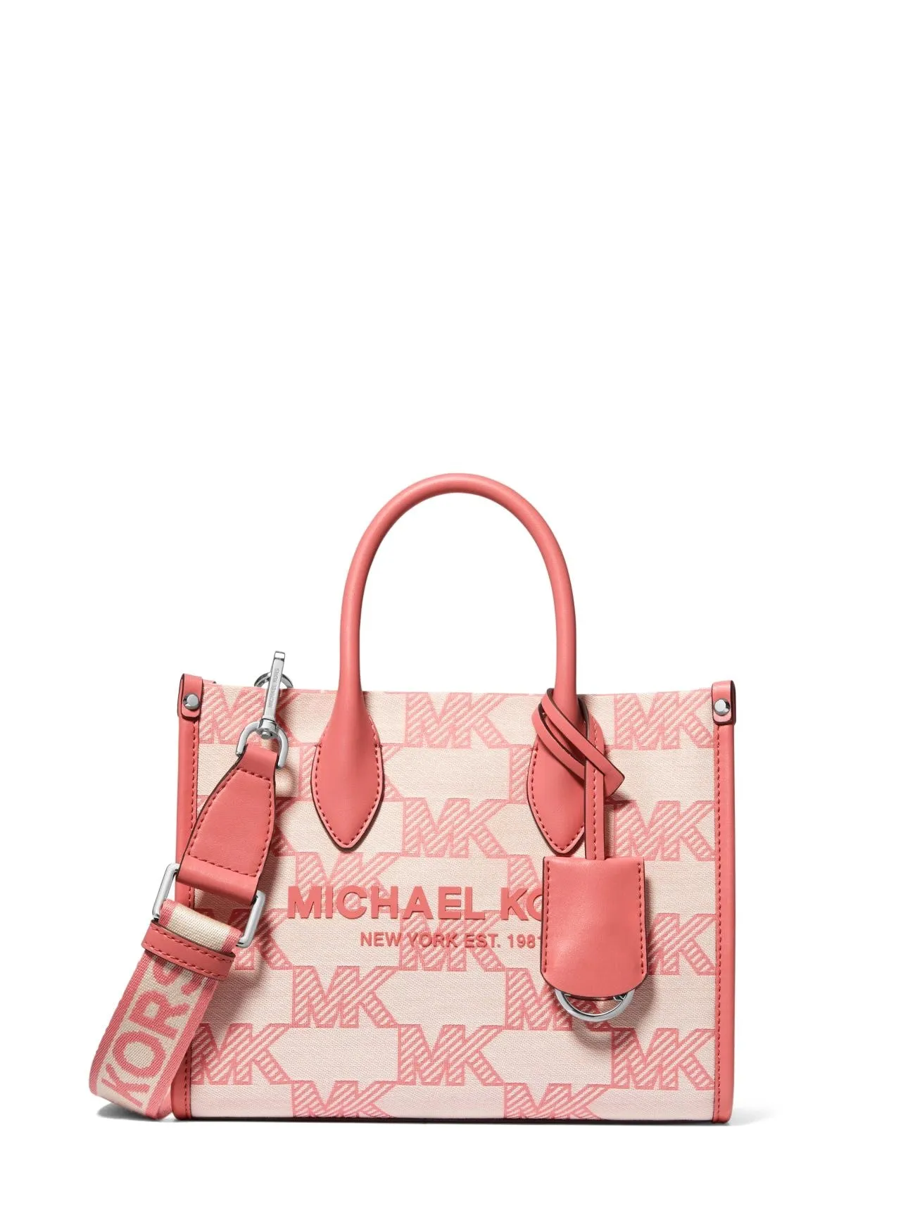 Michael Kors Mirella Small Logo Jacquard Crossbody Bag